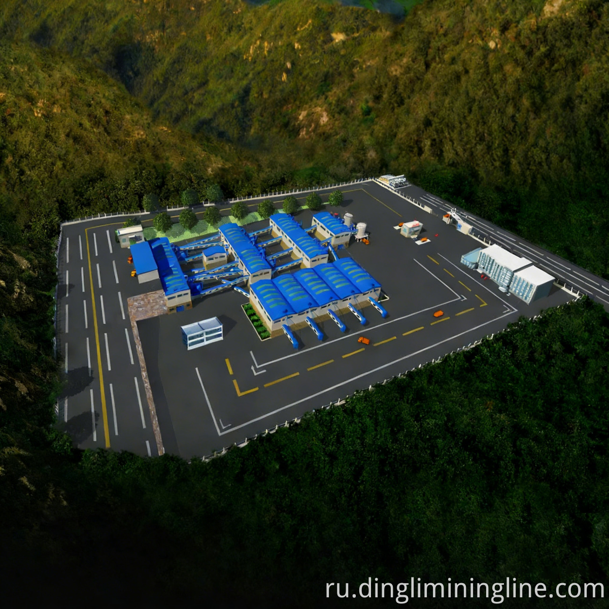 VSI Crusher Stone Sand Making Line